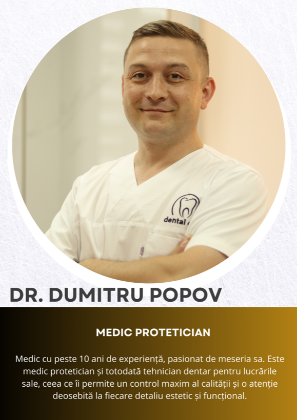 Dr. Dumitru Popov — medic protetician